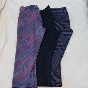 Capri Length Tights, Bundle of 3